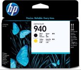 HP 940 - Printkop C4900A - Zwart + Geel / Black + Yellow