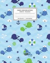 Primary Composition Notebook Grades K-2 Story Journal