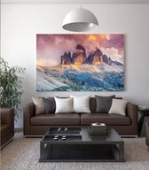 Cloudy Mountains Canvas - 120 x 80 cm