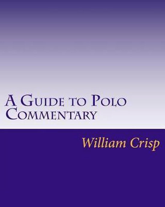 A Guide to Polo Commentary - cover