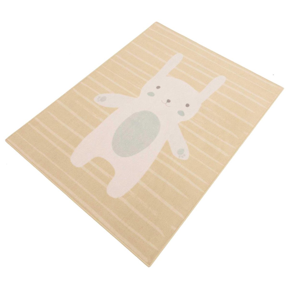 Tapijt Bunny Beige - Speelkleed - Vloerkleed - Tapijt - 95x125 cm
