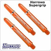 Harrows Supergrip Short Orange  Set Ã  3 stuks