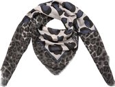 Sjaal Leopard Blauw Accent|kywi jewelry