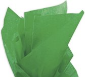 Zijdepapier Groen (gras) - 50 x 75cm - 17gr - 240 stuks - vloeipapier Grass Green