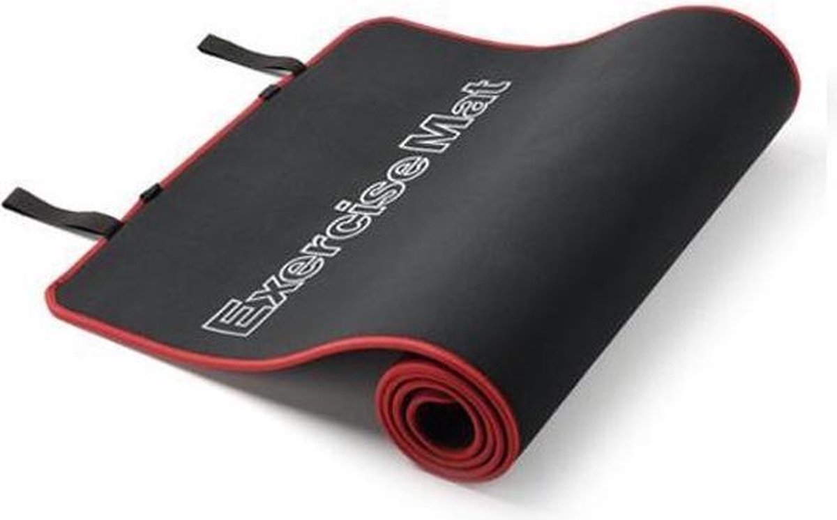 Yoga mat Focus Fitness - 180 x 60 x 0,6 cm - Zwart