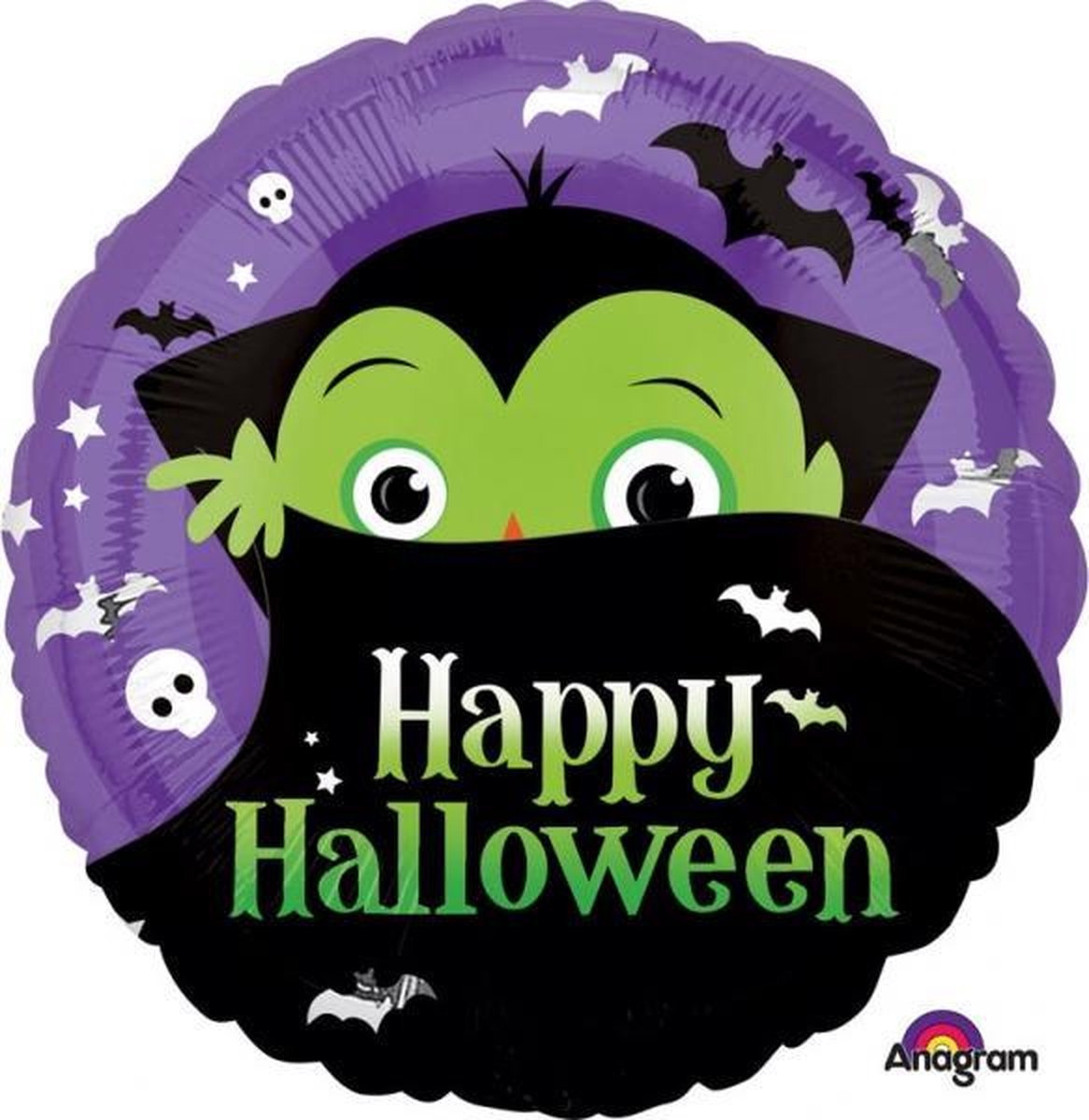 "Halloween Dracula" FolieBallon, 43 cm