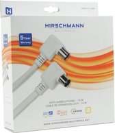 Hirschmann 695021149 coax-kabel 10 m IEC Wit