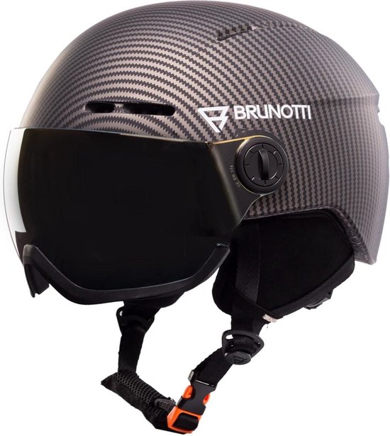 Brunotti Robotic Skihelm Unisex Maat 53 58 Obsidian bol