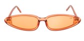 Sunheroes Premium Zonnebril IMA - Transparant rood montuur - Oranje gepolariseerde glazen