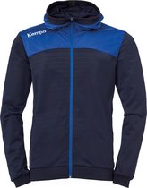Kempa Emotion 2.0 Hooded  Sportjas - Maat XL  - Mannen - navy/blauw