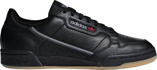 adidas Continental 80 Sneakers - Maat 46 - Unisex - zwart/bruin