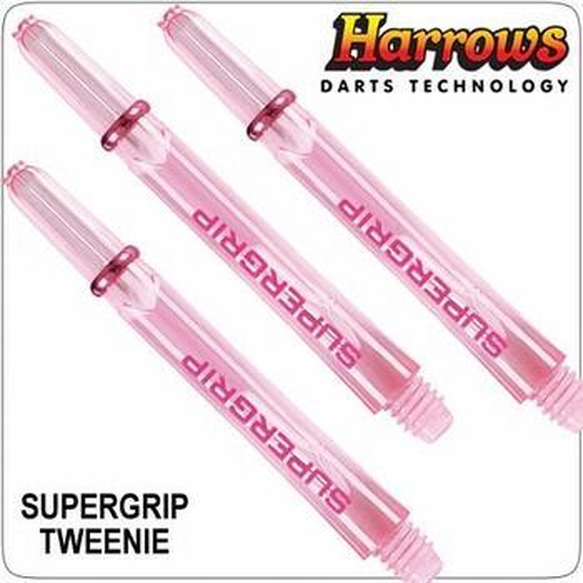Harrows Supergrip Tweenie Pink Set Ã 3 stuks