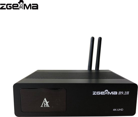 Zgemma H9.2H 4K UHD Decoder met S2X + T2 / C + IPTV Tuners / WiFi ingebouwd - Zgemma
