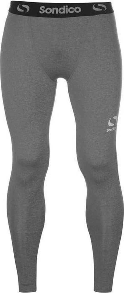 Sondico Sportlegging - Thermobroek - Heren - Grijs - S