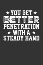 You Get Better Penetration With a Steady Hand