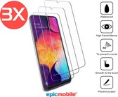 Epicmobile - 3Pack  Samsung Galaxy A42 Screenprotector - Tempered Glass – 3Pack voordeelbundel