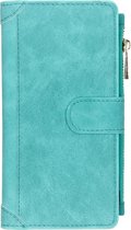 Luxe Portemonnee iPhone 11 Pro Max hoesje - Turquoise