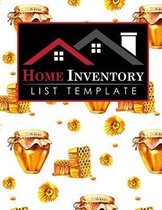 Home Inventory List Template