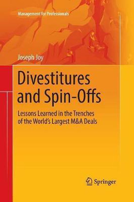 Management for Professionals- Divestitures and Spin-Offs - cover