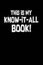 Know-It-All Book