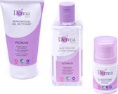 Combi Derma Eco Woman Reinigingsgel - Huid tonic - Gezichtscrème normale huid - Voordeelpakket
