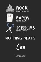 Nothing Beats Lee - Notebook