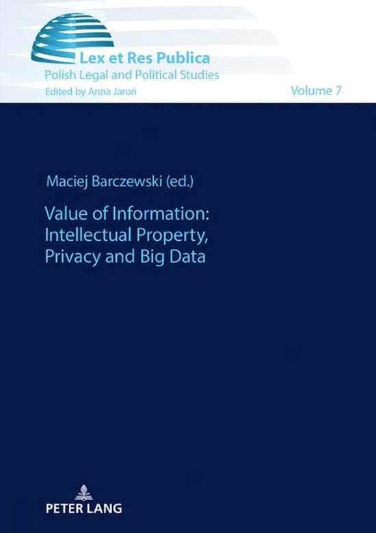 Ius, Lex et Res Publica 7 - Value of Information: Intellectu ... - cover