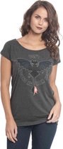 How To Train Your Dragon - Don't Mess Dames T-shirt - L - Grijs