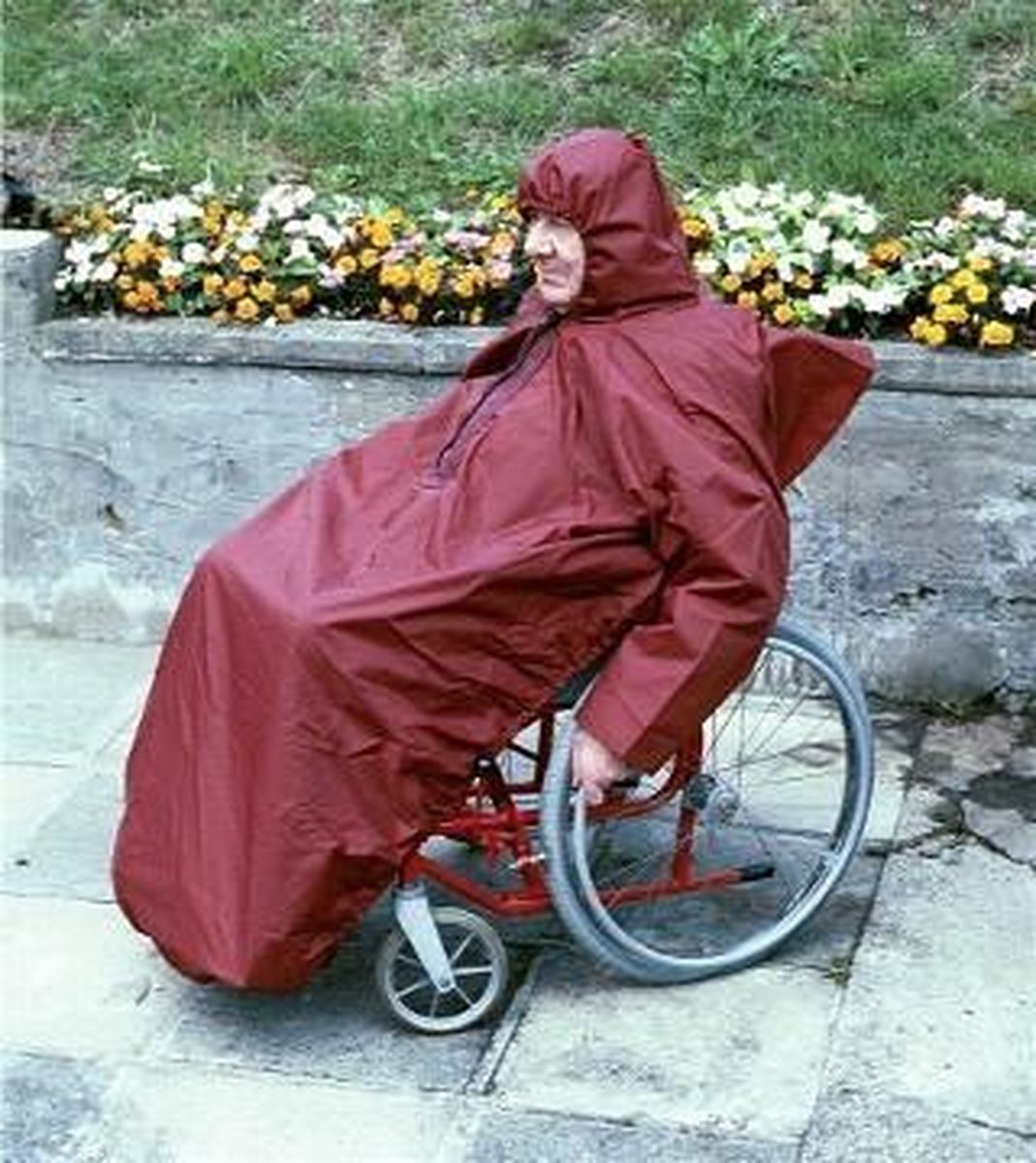 Vitility Regencape met mouwen voor rolstoel | bol.com