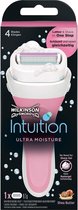 Wilkinson Sword Intuition Ultra Moisture With Nut Butter Shaver + 1 Rasoir
