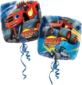 Nickelodeon - Blaze en de Monsterwielen - Blaze Monstertruck - Helium Ballon - Folie ballon - Ballon - 43 Cm - Leeg - Verjaardag - Kinderfeest.