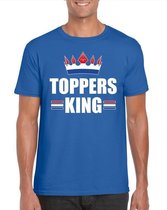 Toppers King verkleedkleding - Blauw heren shirt M