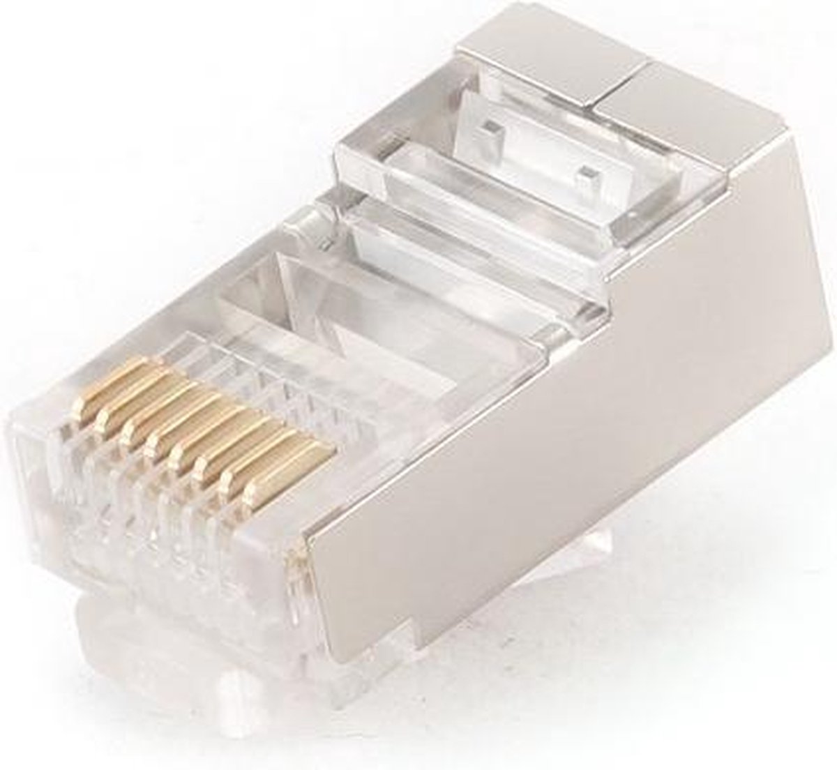 Cablexpert RJ45 krimp connectoren voor CAT6 UTP installatiekabel - 100 stuks