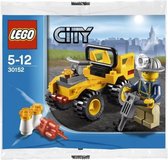 LEGO 30152 Mijnbouw Quad (Polybag) | Mijnwerker Collectors item