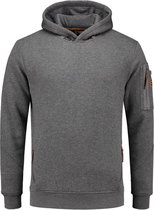 Tricorp Sweater Premium Capuchon  304001 Grijs  - Maat 3XL