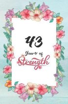 43rd Birthday Journal