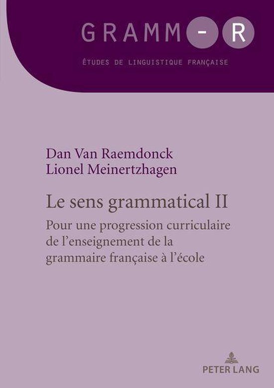 GRAMM-R 43 - Le sens grammatical 2 - cover