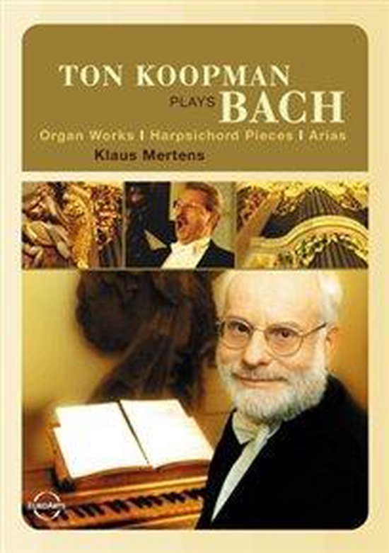 Cover van de film 'Ton Koopman / Mertens, Klaus - Ton Koopman Plays Bach'