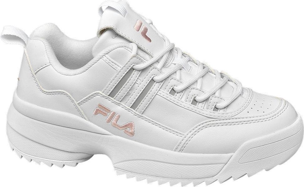 Fila Dames Witte chunky sneaker - Maat 39 | bol