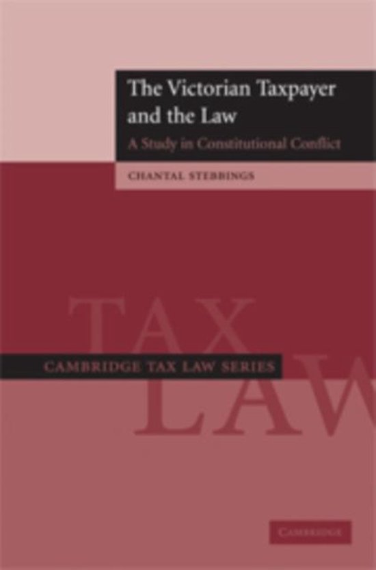 The Victorian Taxpayer and the Law - cover