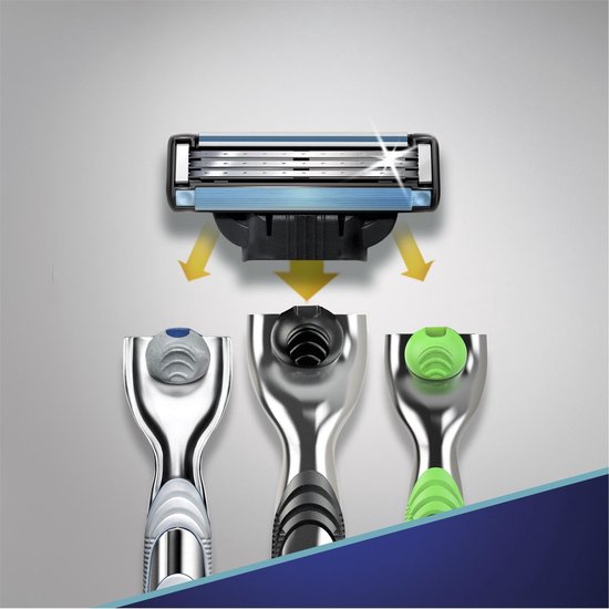 Gillette Mach3 Scheermesjes Mannen - 5 Stuks