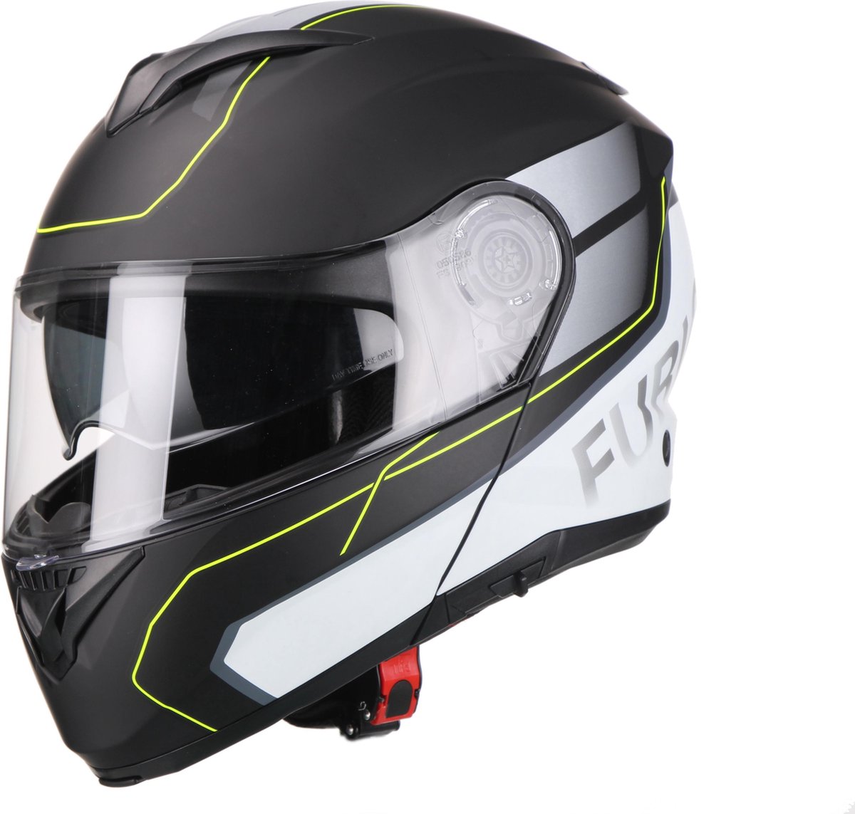 HELM VITO SYSTEEMHELM FURIO GEEL L Motor & Scooter