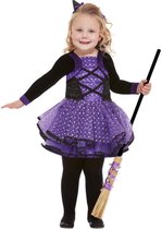 SMIFFYS - Tenue de sorcière étoile violette pour fille - 98/116 (3-4 ans) - Déguisements enfants