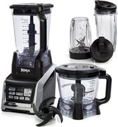 Ninja BL682 - Nutri Ninja Auto IQ Keukenmachine 1500 Watt - Zwart/Zilver