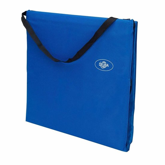 Strandmat met rugleuning, strandbed blauw van Bo-Camp — afbeelding 2
