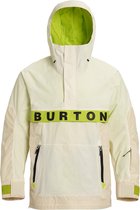 Burton Frostner Anorak Heren Ski jas - White - Maat XL