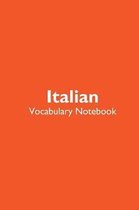 Italian Vocabulary Notebook