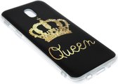 Queen siliconen hoesje Samsung Galaxy J7 (2017)