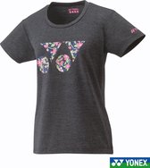 Yonex Sportshirt 16365 Dames Zwart Maat M