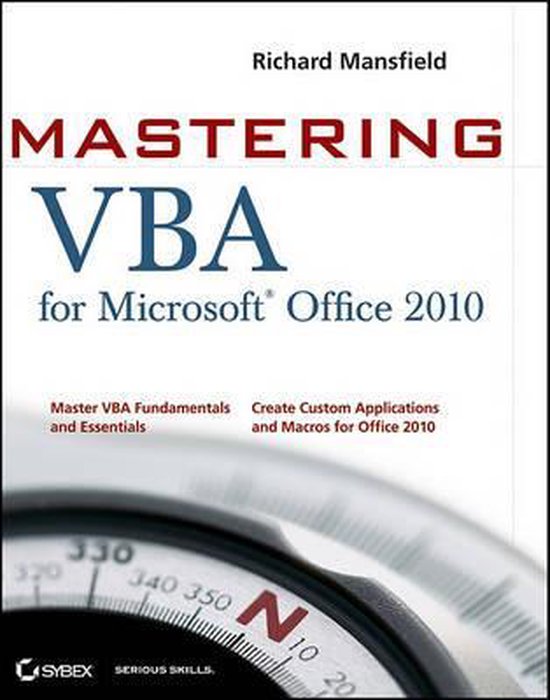 Mastering VBA for Office 2010 - cover